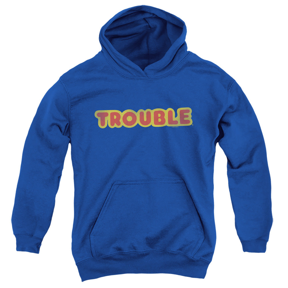 Trouble Logo Youth Hoodie