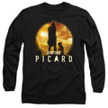 Star Trek Picard and His Dog Long Sleeve T-Shirt