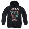 Justice League Hero Dad Youth Hoodie