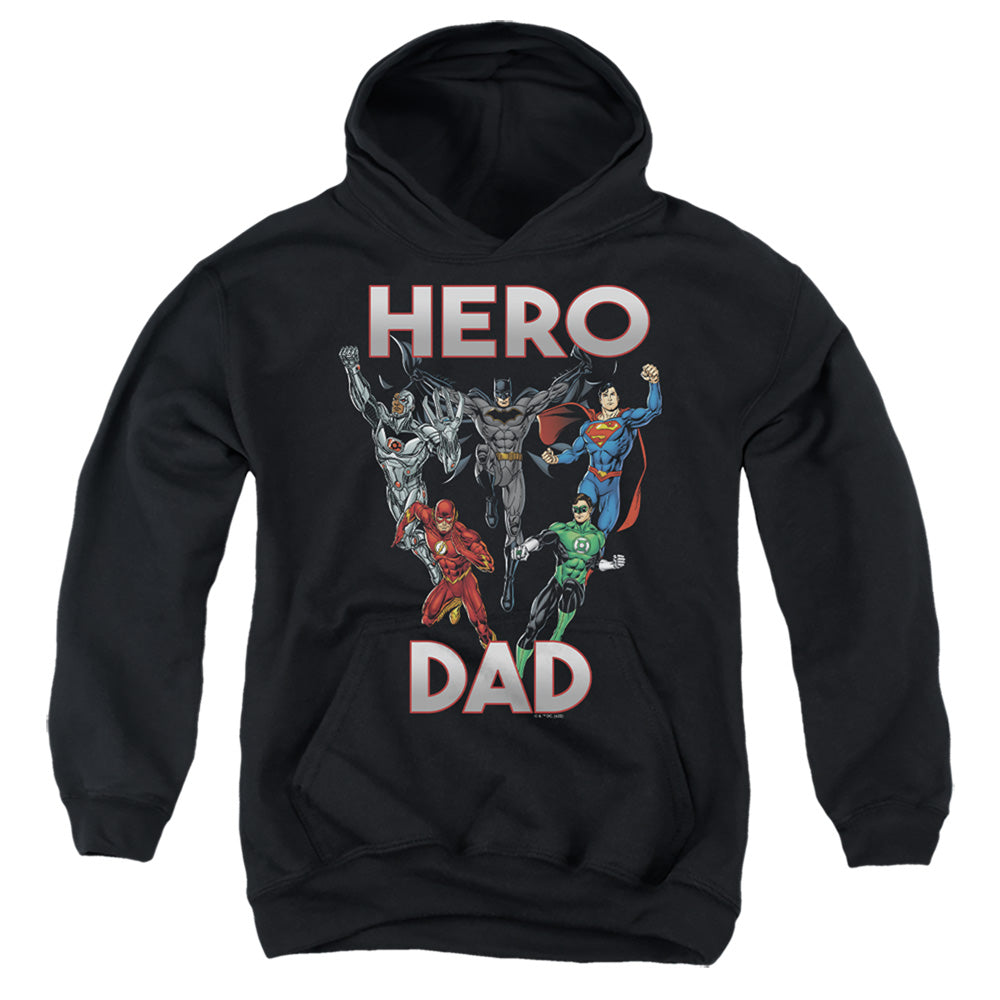 Justice League Hero Dad Youth Hoodie