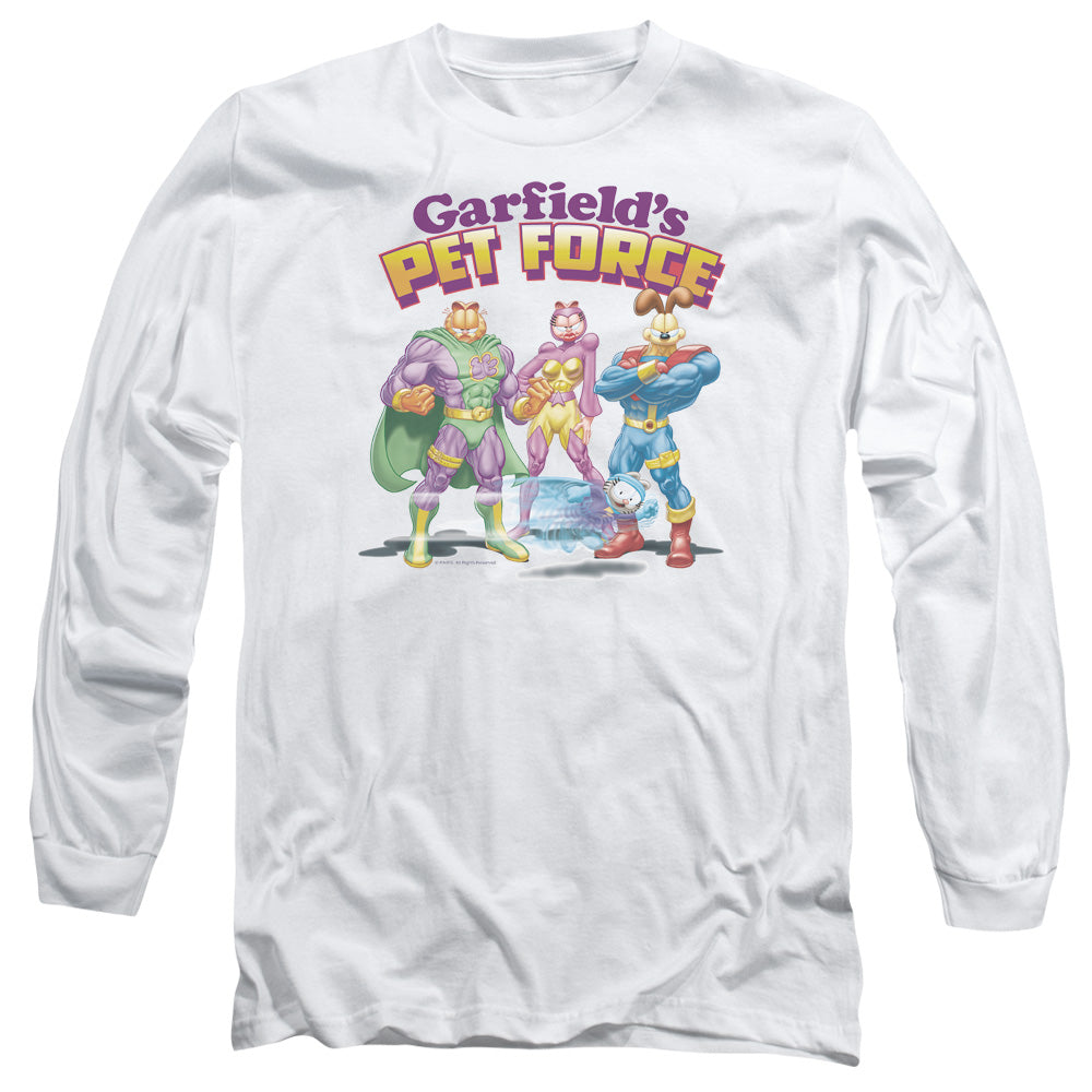 Garfield Heroes Await Long Sleeve T-Shirt