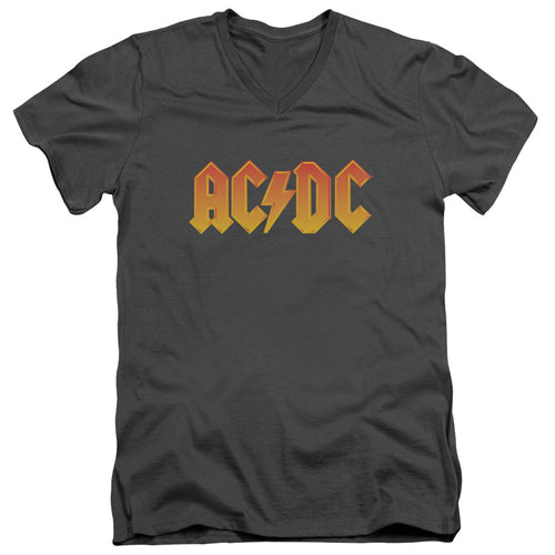 AC/DC Logo V-Neck T-Shirt