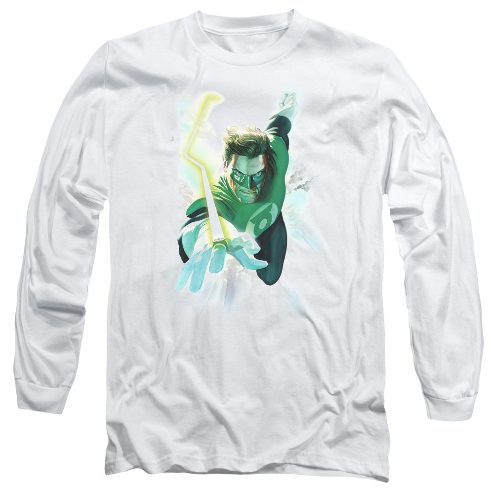 Green Lantern Clouds Long Sleeve T-Shirt