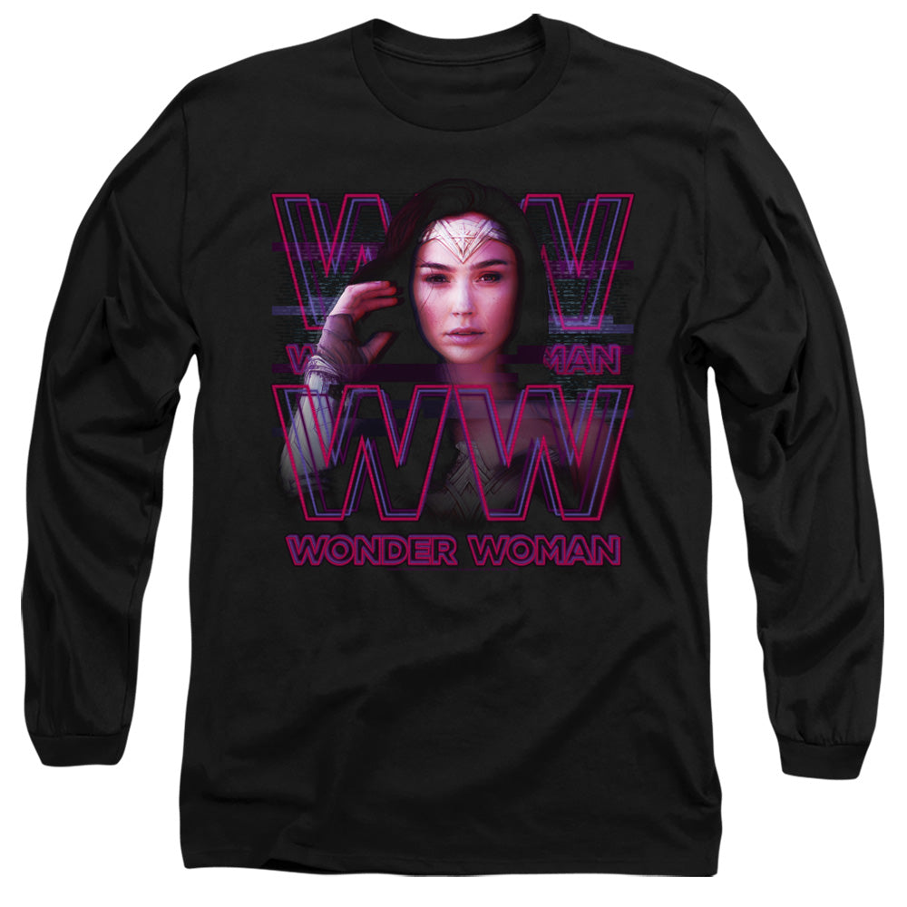 Wonder Woman 1984 Vaporwave Long Sleeve T-Shirt