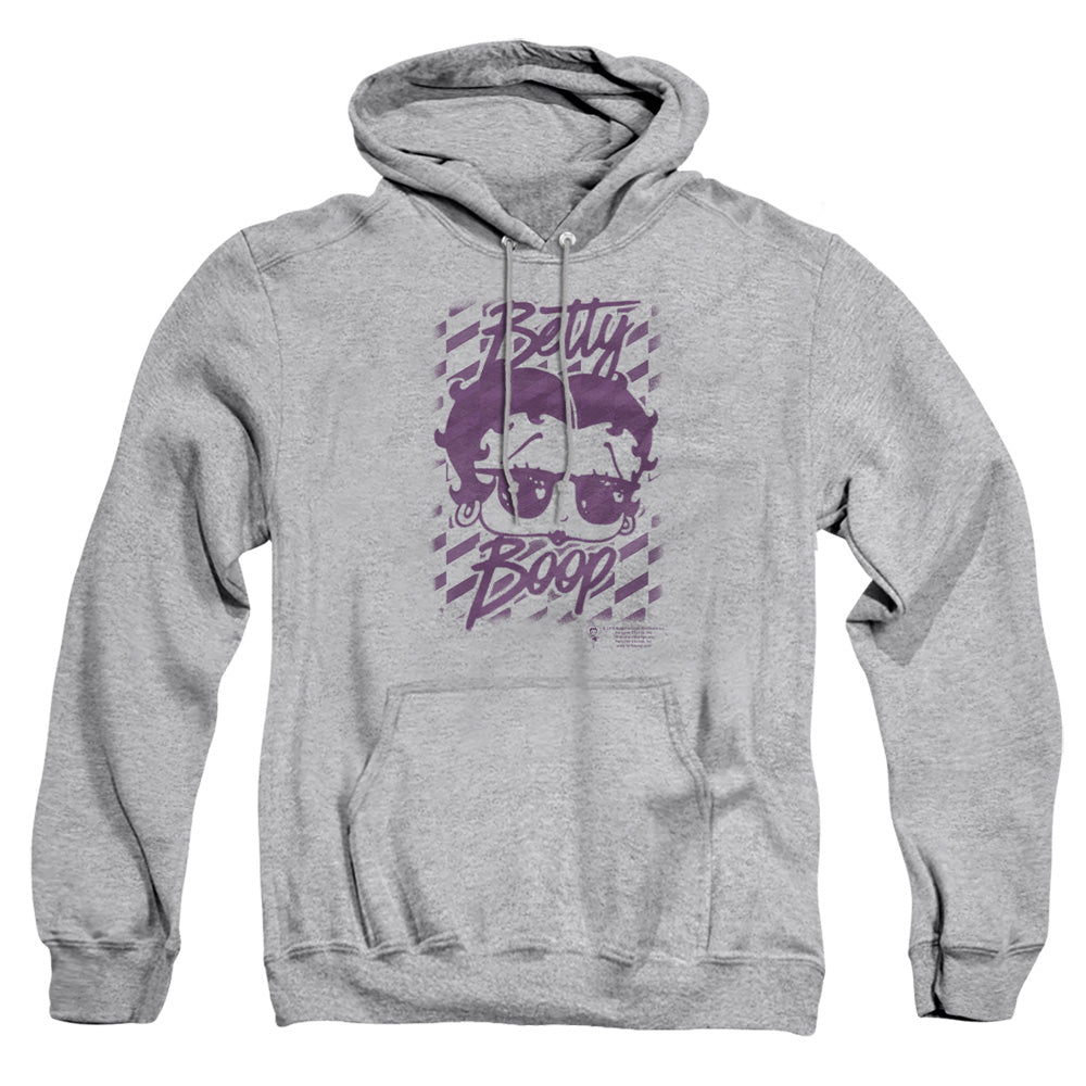Betty Boop Summer Shades Athletic Heather Pullover Hoodie