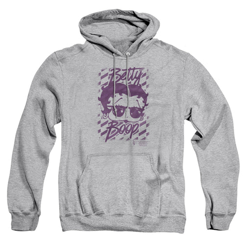 Betty Boop Summer Shades Athletic Heather Pullover Hoodie