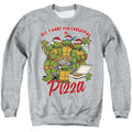 Teenage Mutant Ninja Turtles Christmas Pizza Crewneck Sweatshirt