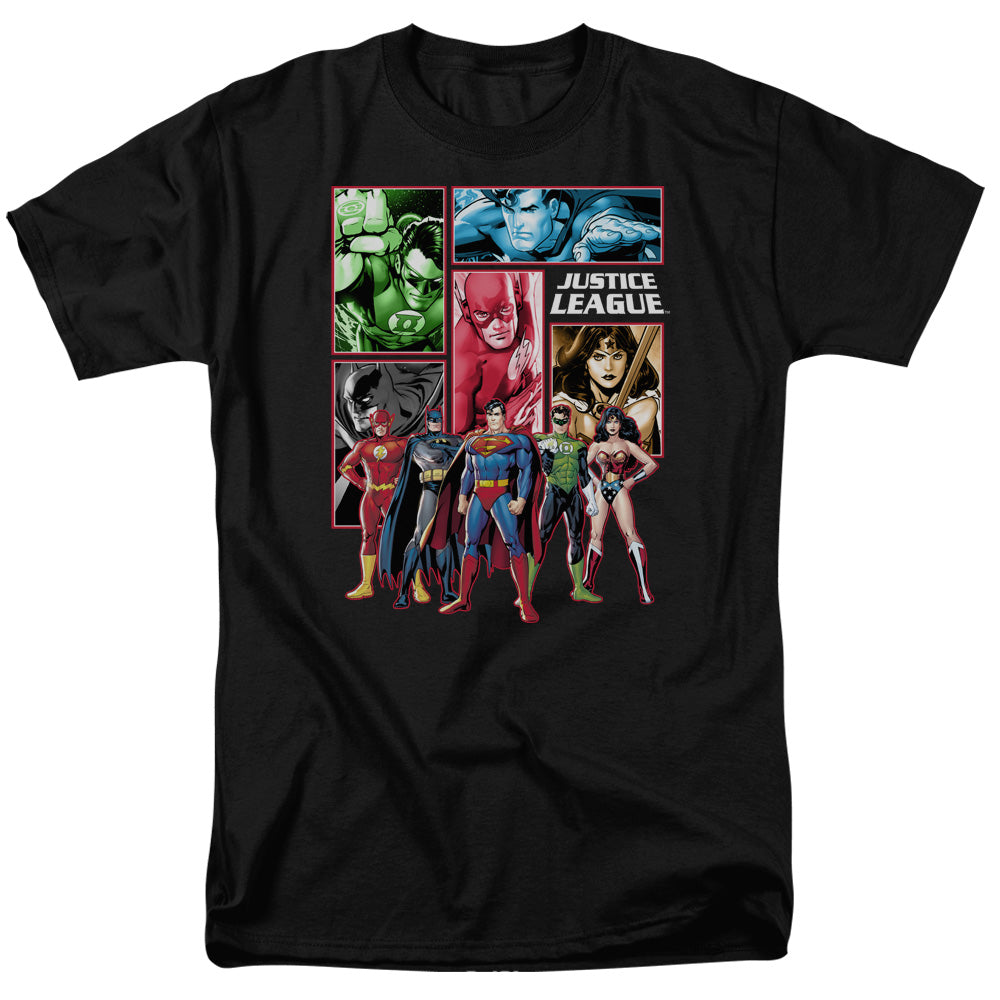 Justice League Justice League Panels T-Shirt