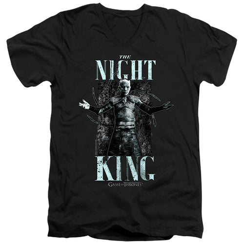 Game of Thrones The Night King V-Neck T-Shirt