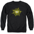 Green Lantern Yellow Glow Crewneck Sweatshirt