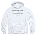 The Princess Bride Definition White Pullover Hoodie