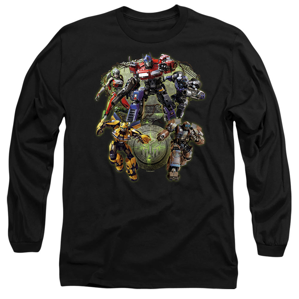 Transformers Autobot Group Shot Long Sleeve T-Shirt
