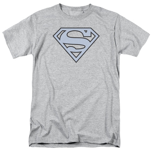 Superman Carolina Blue&navy Shield T-Shirt