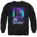 Teen Wolf Headphone Wolf Teal Crewneck Sweatshirt