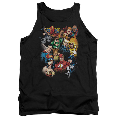 Justice League The Leagues All Here Tank Top