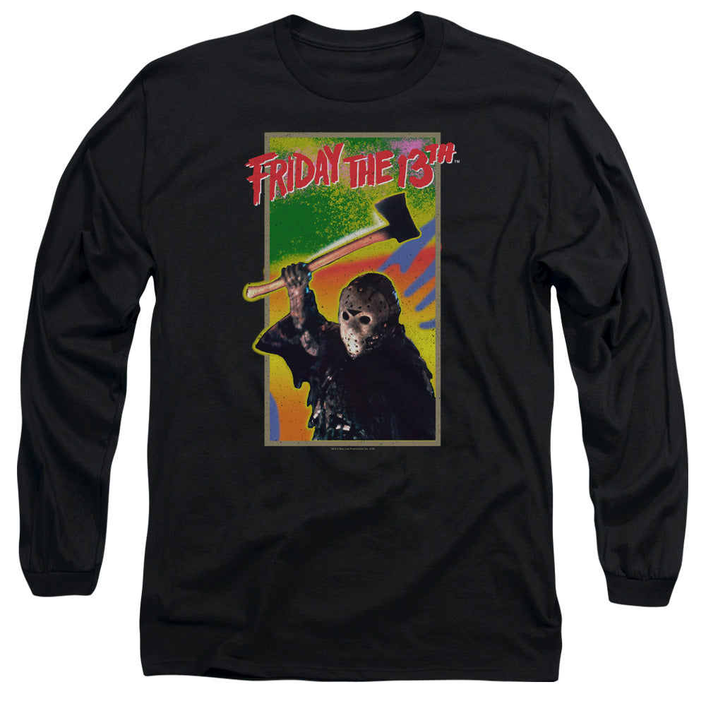 Friday the 13th Retro Game Long Sleeve T-Shirt