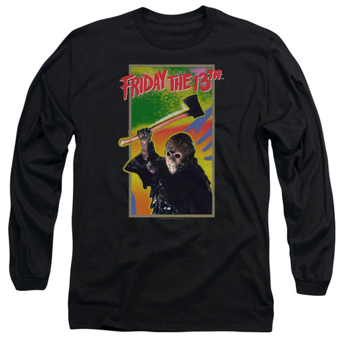 Friday the 13th Retro Game Long Sleeve T-Shirt