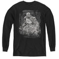 Batman Pencilled Rain Youth Long Sleeve T-Shirt