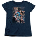 Superman Action Comics #1 Womens T-Shirt