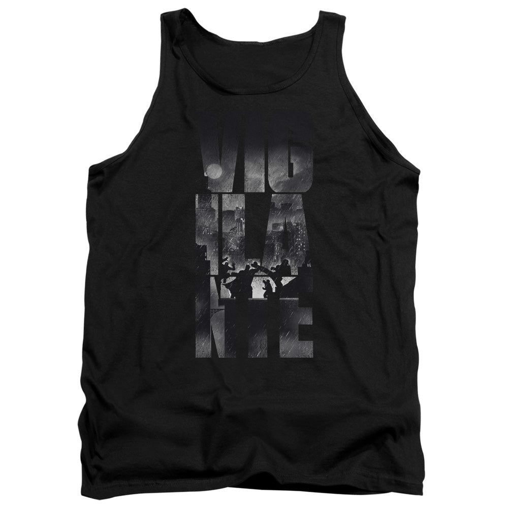 Batman v Superman Rainy Viglante Tank Top