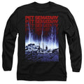 Pet Sematary Repeating Logo Long Sleeve T-Shirt