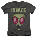 Invader Zim Invade V-Neck T-Shirt