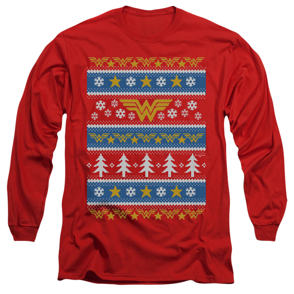 Wonder Woman Wonder Woman Christmas Sweater 
 
 Long Sleeve T-Shirt