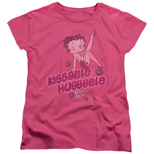Betty Boop Kissable Huggable Womens T-Shirt
