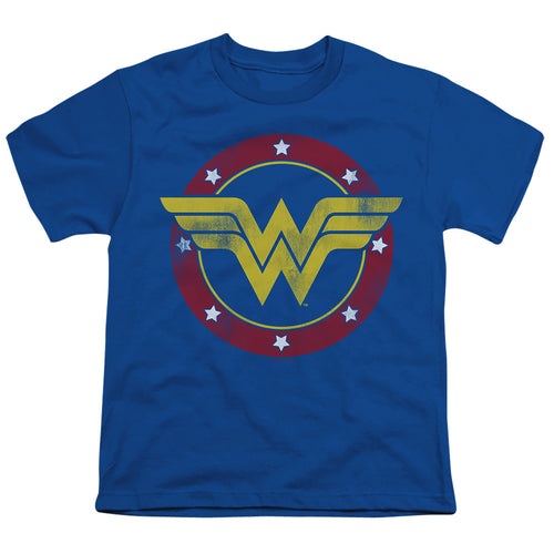 DC Comics Wonder Woman Circle Logo Long Sleeve T-Shirt