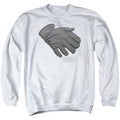 The Princess Bride Six Fingered Glove White Crewneck Sweatshirt