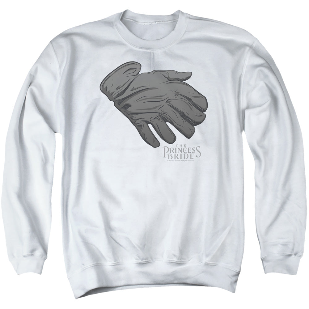 The Princess Bride Six Fingered Glove White Crewneck Sweatshirt
