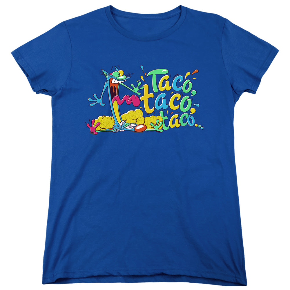 CatDog Taco Taco Taco Womens T-Shirt