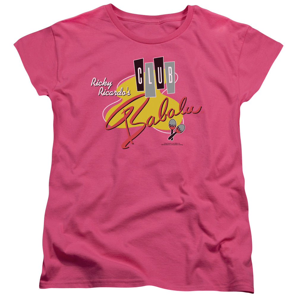 I Love Lucy Club Babalu Womens T-Shirt