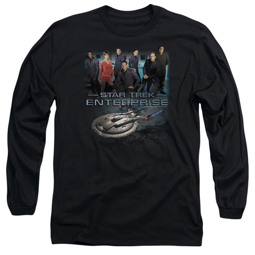 Star Trek Enterprise Crew Long Sleeve T-Shirt