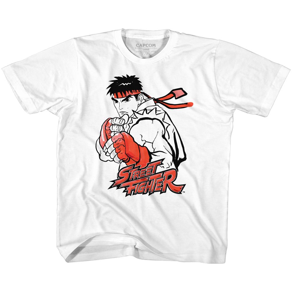 Street Fighter Ryu Red Youth/Toddler T-Shirt