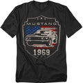 Ford Mustang 1969 Flag T-Shirt