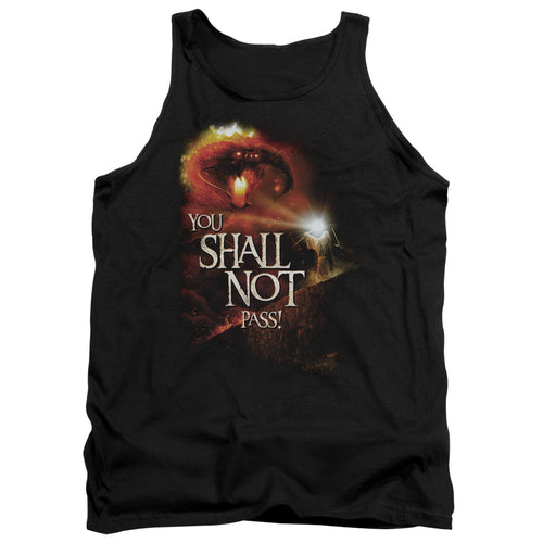 Lord of the Rings You Shall Not Pass Tank Top
