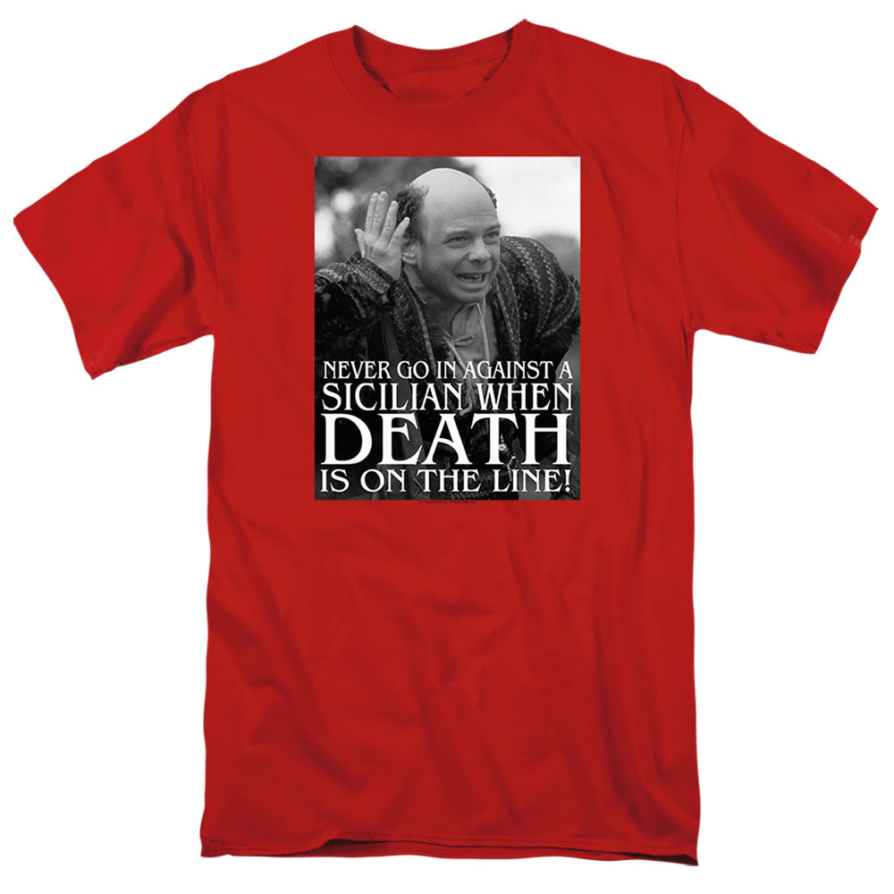 The Princess Bride Sicilian Red T-Shirt
