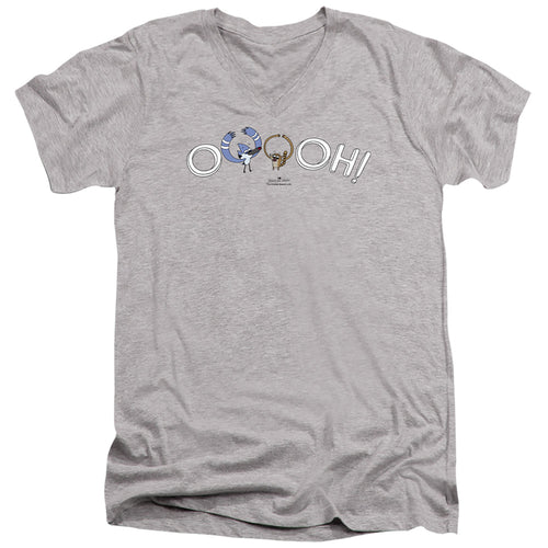 Regular Show Ooooh V-Neck T-Shirt