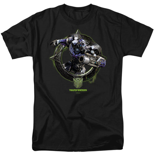 Transformers Mirage Circle Frame T-Shirt