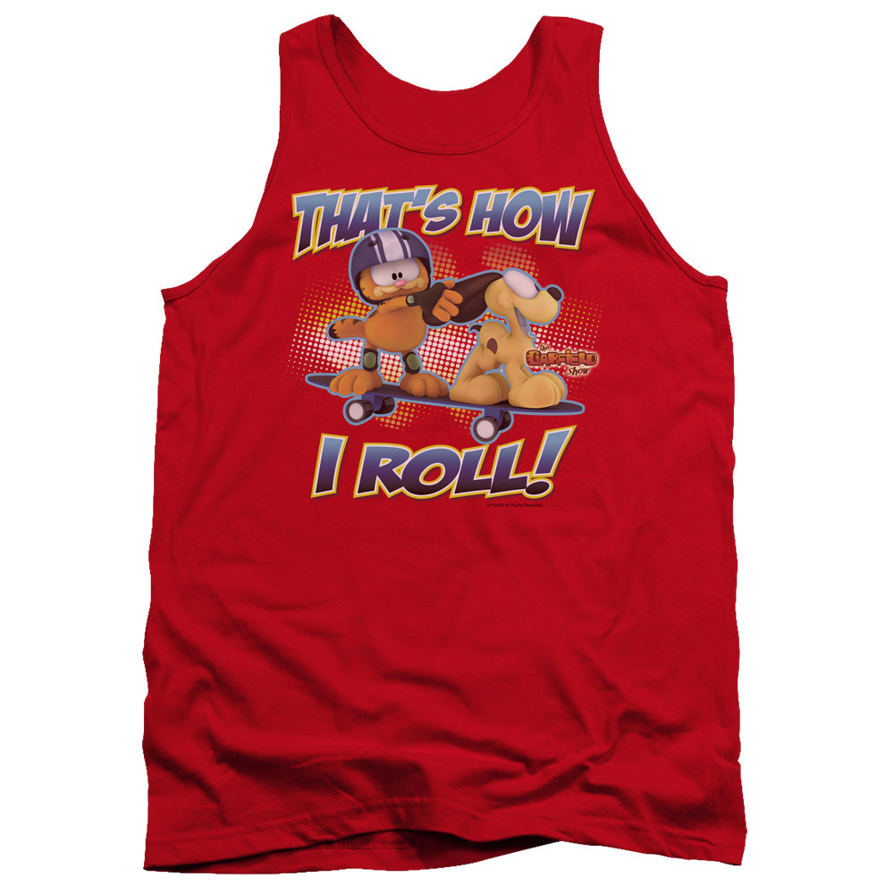 Garfield How I Roll Tank Top