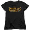 The Princess Bride Logo Black Womens T-Shirt