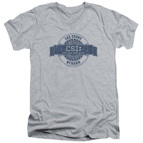 CSI Vegas Badge V-Neck T-Shirt