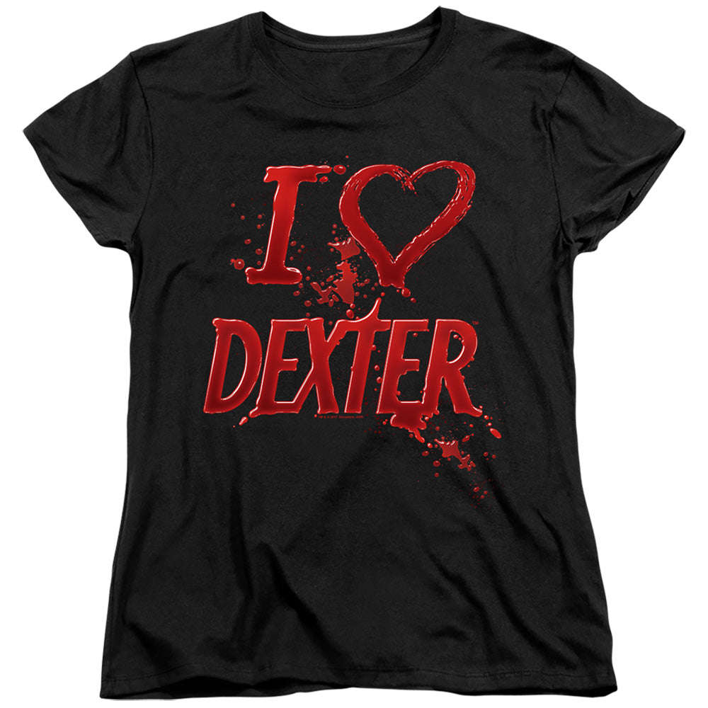 Dexter I Heart Dexter Womens T-Shirt
