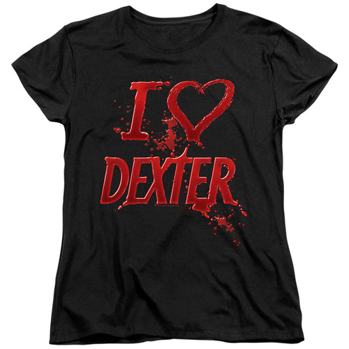 Dexter I Heart Dexter Womens T-Shirt
