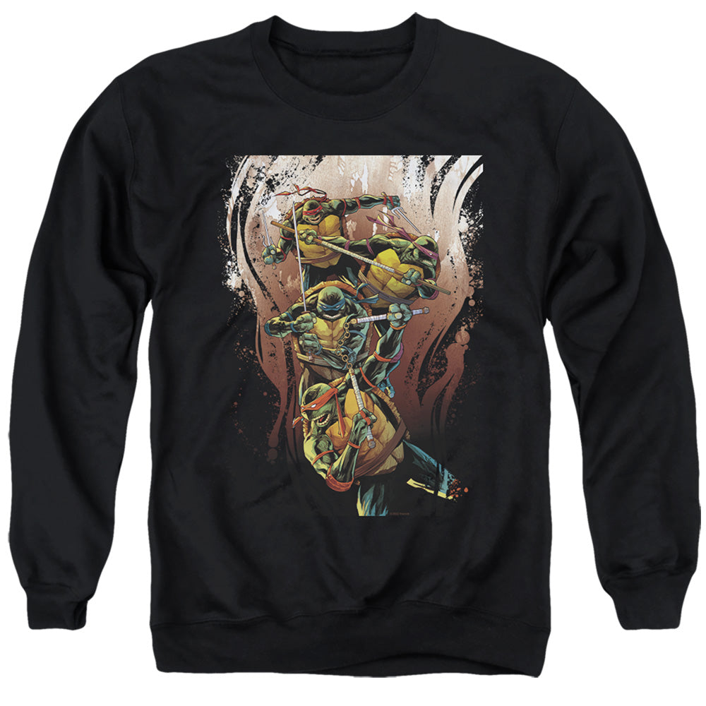 Teenage Mutant Ninja Turtles Earthy Rainbow Warriors Crewneck Sweatshirt