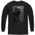 The Batman Riddler Worn Portrait Youth Long Sleeve T-Shirt