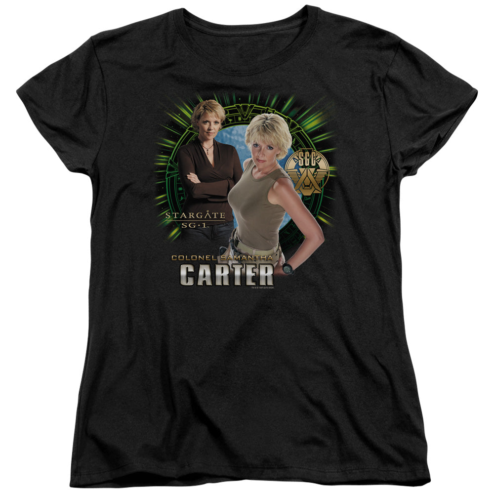 Stargate SG-1 Samantha Carter Womens T-Shirt