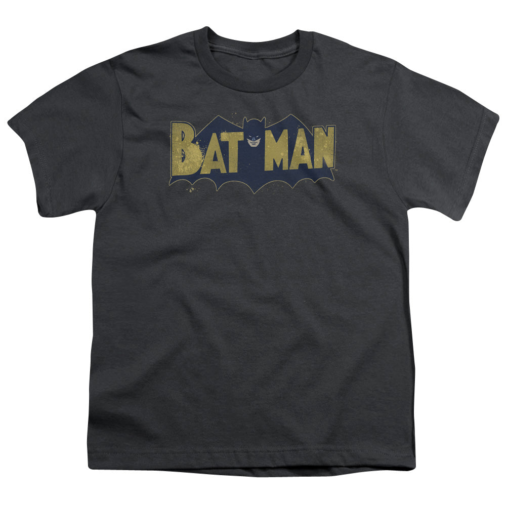 Batman Vintage Logo Splatter Youth/Toddler T-Shirt
