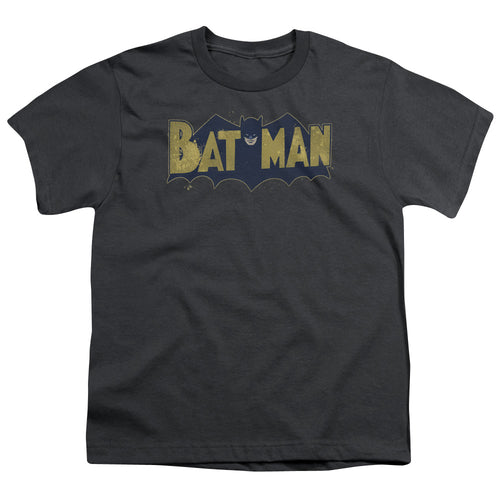Batman Vintage Logo Splatter Youth/Toddler T-Shirt